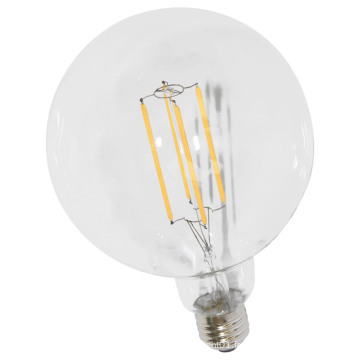 G125 Globe Bulb Clear LED Filament Bulb avec 4W / 6W E26 / E27